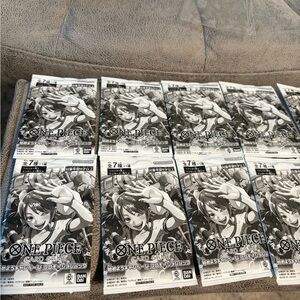 Lot of 10x sealed Japanese One Piece TCG"Let's Get Started Campaign" Promo Packs